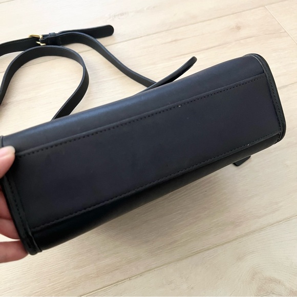 Vintage Navy Blue Coach Court Bag | Style 9870 - Picture 4 of 5